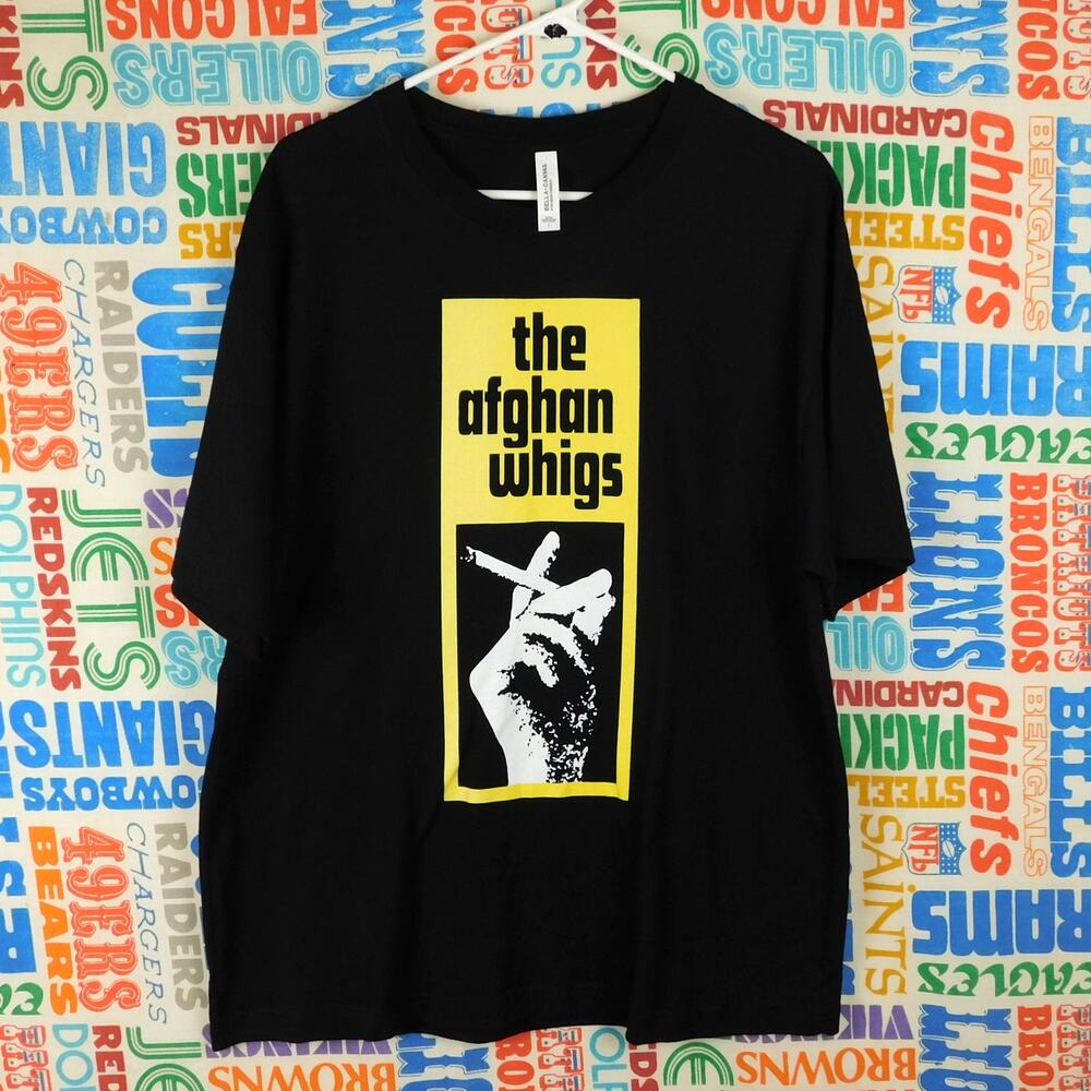 The Afghan Whigs T Shirt Mens Large Black Band Tee Alternative Rock NWOT